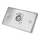 Single Female XLR Jack - 30-595 Single Female XLR Jack - 30-595